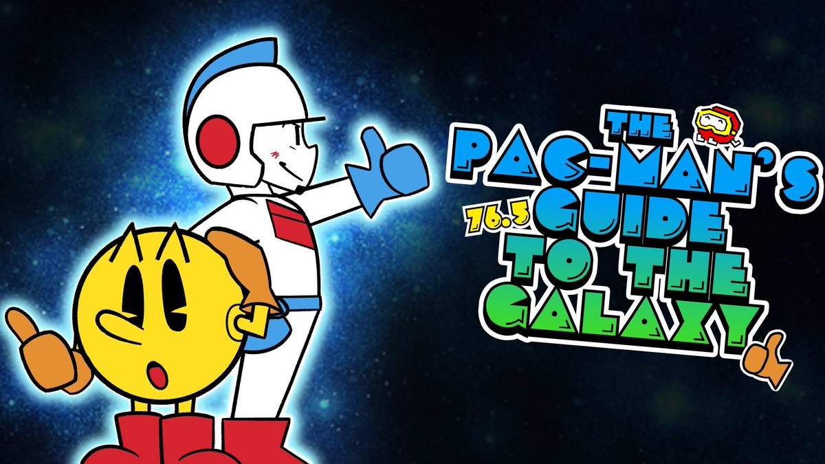 LonelyGalaxian's tweet image. The Pac-Man's Guide to the Galaxy is Coming to YouTube later this year!

Pac-Man and Taizo Hori are going on an adventure to travel across the galaxy in this parody of the iconic story by Douglas Adams — "The Hitchhiker's Guide to the Galaxy".

#pacman #pacman45 #namco