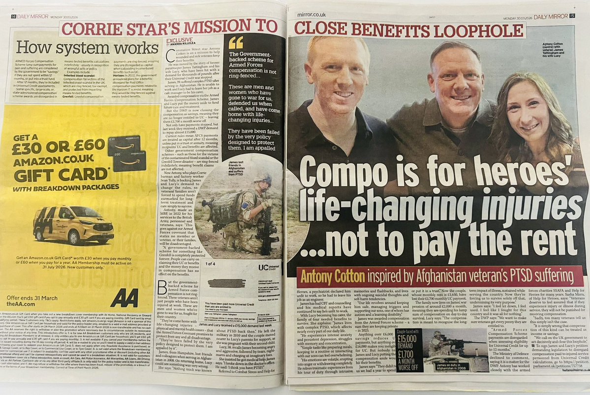 Antony Cotton MBE tweet media