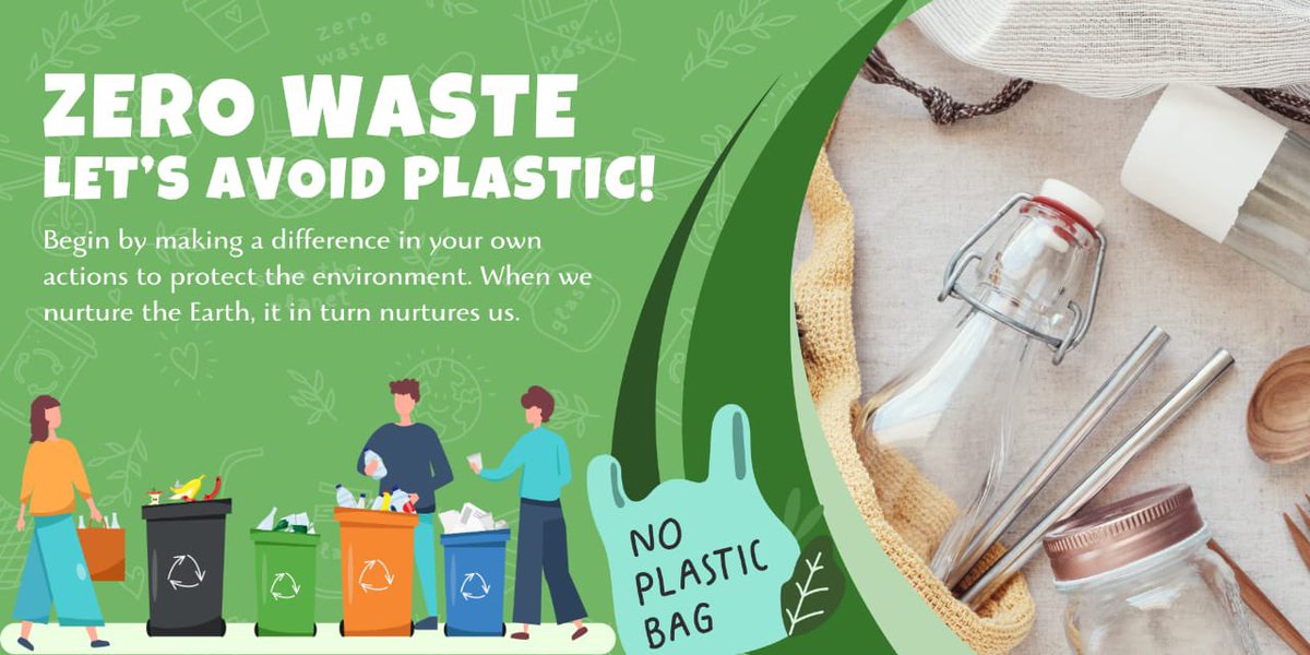 ♻️🌍 Small actions. Big impact.

On #ZeroWasteDay let’s reduce waste, rethink consumption, and protect our planet for future generations. 🌱✨

#Sustainability #ClimateAction #SDG12