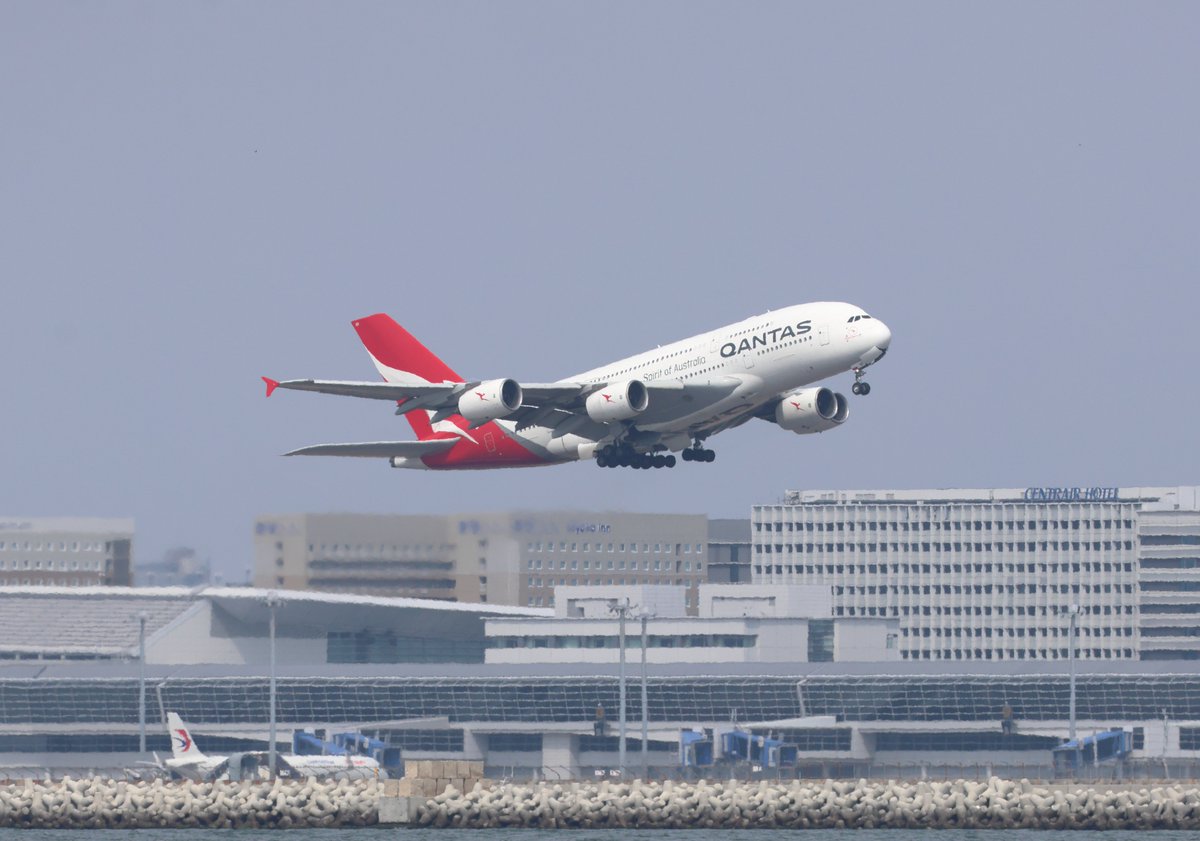 DALLYKEN's tweet image. カンガルー釣りしてきました。
#RJGG #NGO #カンタス #セントレア