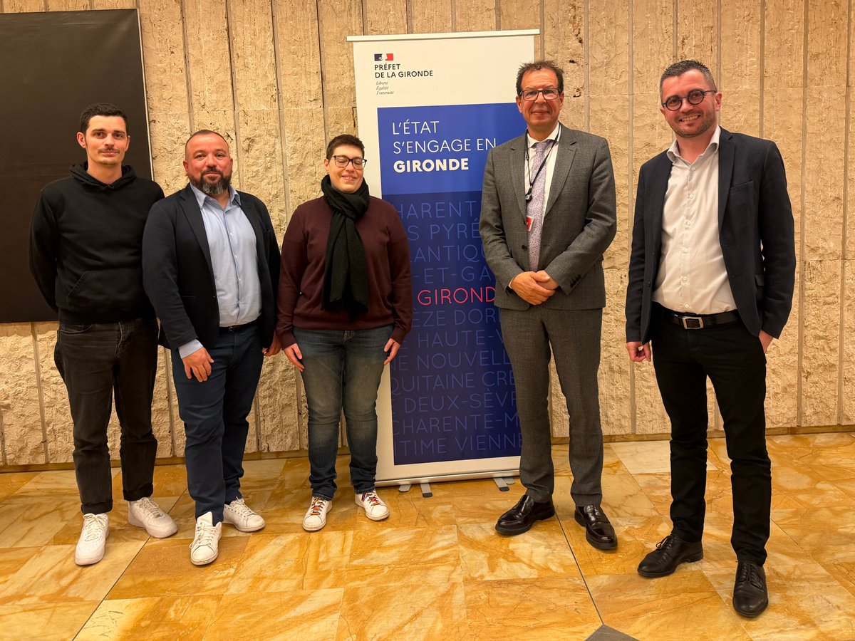 Image de Préfet Nouvelle-Aquitaine et Gironde - Bachir BAKHTI, préfet délégué pour l'égalité des chances, a rencontré la présidente nationale de SOS