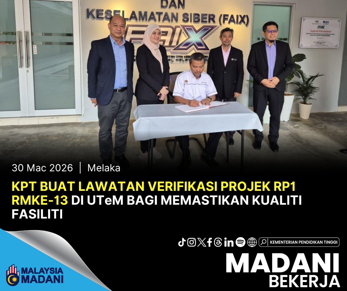 Kementerian Pendidikan Tinggi tweet media