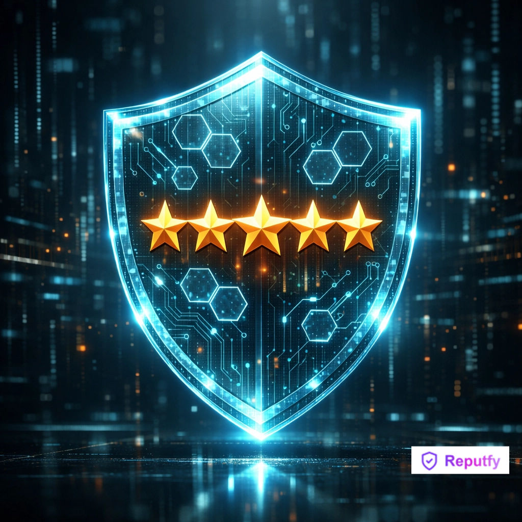reputfy's tweet photo. The only way to guarantee your reviews are 100% authentic and tamper-proof is...

Our proprietary Blockchain Shield uses immutable records to build a wall of trust. Protect your brand at https://t.co/80UIOPJCCc.

#Blockchain #Trust #ReputationManagement #SaaS https://t.co/Ijlj20QdQ1