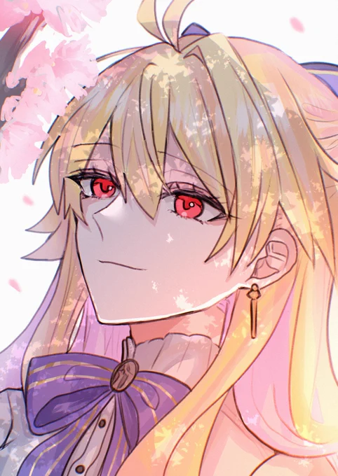 お花見する姫さま