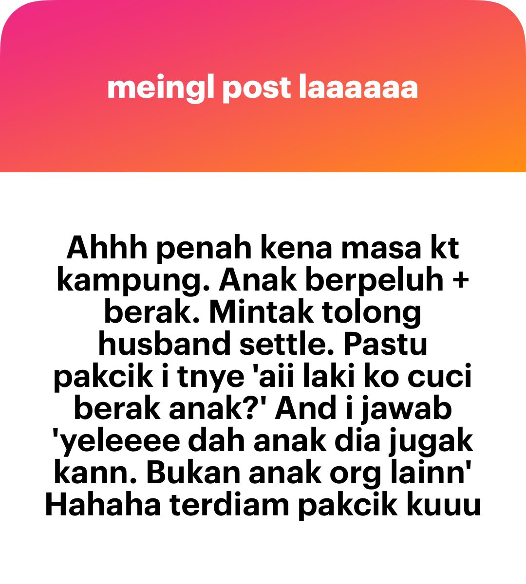 meinmokhtar's tweet photo. Lawan kak lawan https://t.co/QCAJJGmrjI