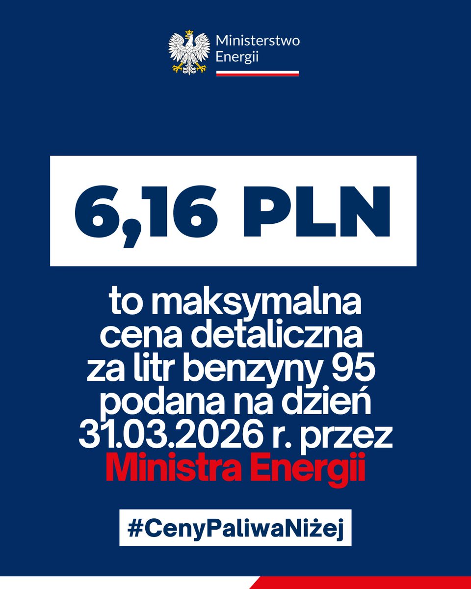 Ministerstwo Energii tweet media