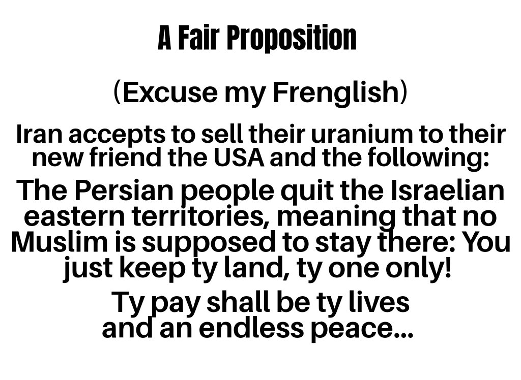 JeanMarieRFEM's tweet image. #Fair #Iran #TyLand #TyOne #Peace