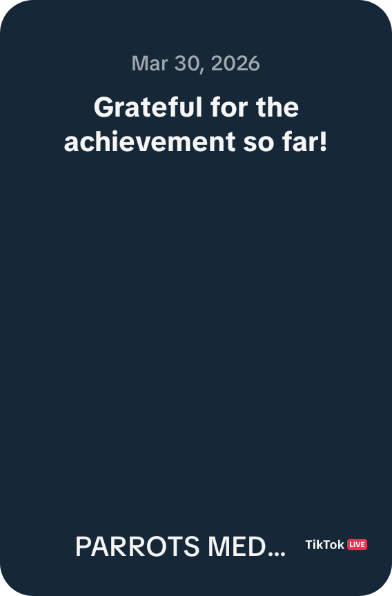 𝐏𝐀𝐑𝐑𝐎𝐓𝐒 𝐌𝐄𝐃𝐈𝐀 tweet media