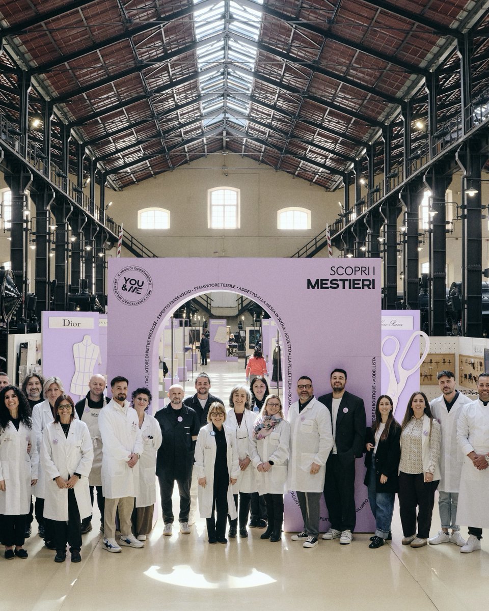 LVMH's tweet image. The You &amp;amp; ME 2026 Tour has officially completed its journey worldwide from France to Italy, welcoming over 10,300 visitors across all cities who discovered more than 280 Métiers d’Excellence.

#LVMH #LVMHTalents #YouandME #MetiersdExcellence #YourExcellencesOurDifference