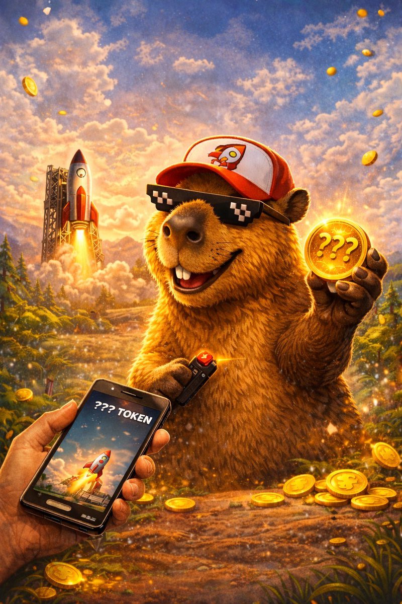 <a href="/Traderfinn0/">FINNT</a> You want a 1B ticker? Look at $CAPY. 🦦
We haven't even launched yet, but the community is already operating like a top-tier project. We’re currently running a massive meme contest to reward the early believers. This isn't a pump-and-dump; it’s a takeover.
Get in the TG now