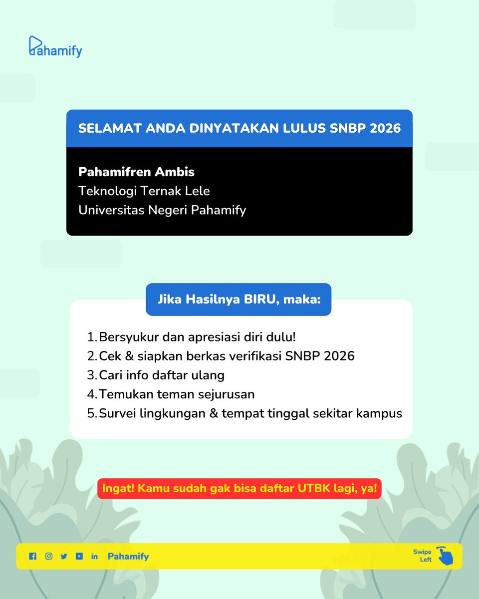 Pahamify | TO + Live Class UTBK & Ujian Mandiri tweet media