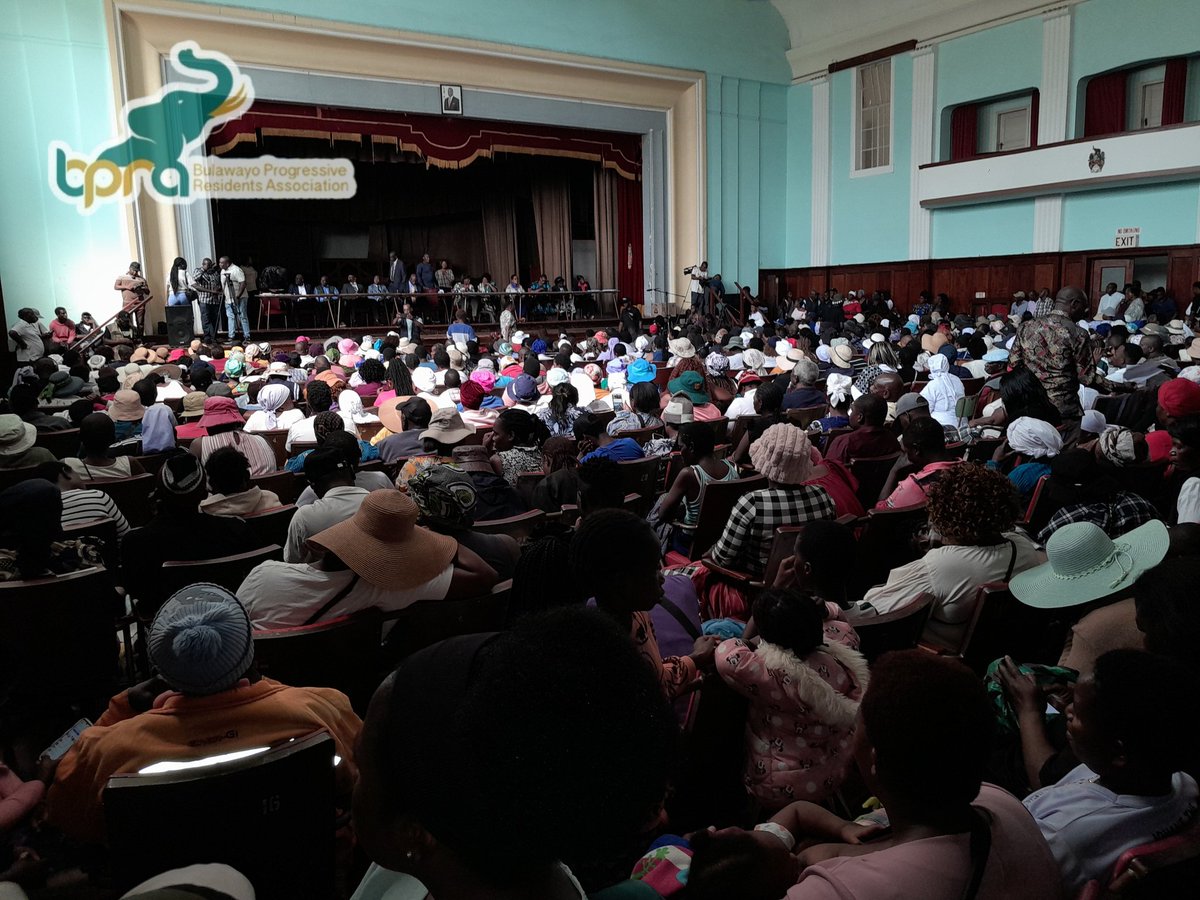 byopra's tweet image. 📣Currently underway: The Parliament of Zimbabwe is currently convening Constitutional Amendment Bill no. 3 public hearings at Large City Hall in Bulawayo. Follow the thread for live updates👇

#CivicEngagement