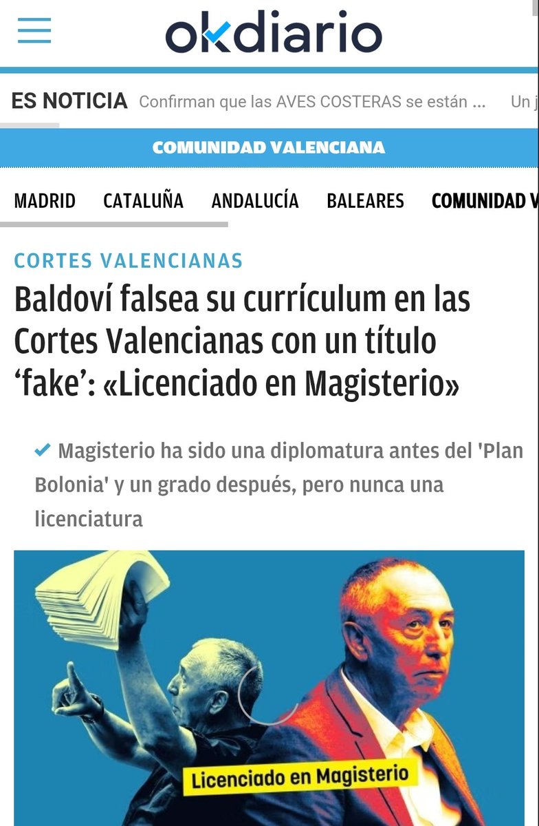 CoverTellus's tweet photo. @Alicia_Andujar @_ctoledo_ Sois todos iguales @ppopular @PSOE 
Cínicos, sinvergüenzas. Dais asco.

@TheObjective_es @OkiDiario
@sanchezcastejon @NunezFeijoo 
@eldiarioes @CarmenMonton 
@JFPerezLlorca @gpscongreso @GPPopular @elmundoes @elpais_espana @SocialistesVal @pilarbernabe @compromis @joanbaldovi https://t.co/OdtZG9R5sg