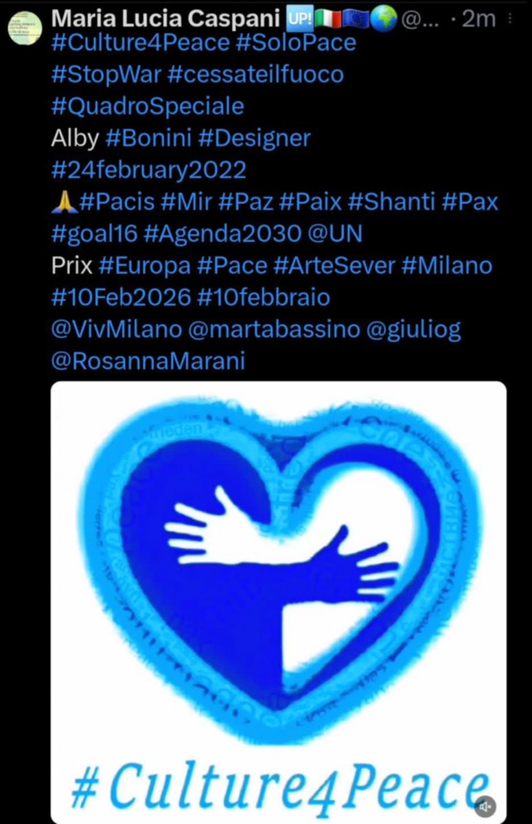 Maria Lucia Caspani 🆙🇮🇹🇪🇺🌍 tweet media