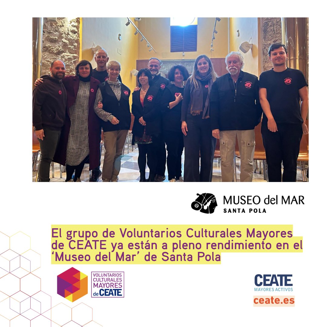 CEATE - Voluntarios Culturales Mayores tweet media