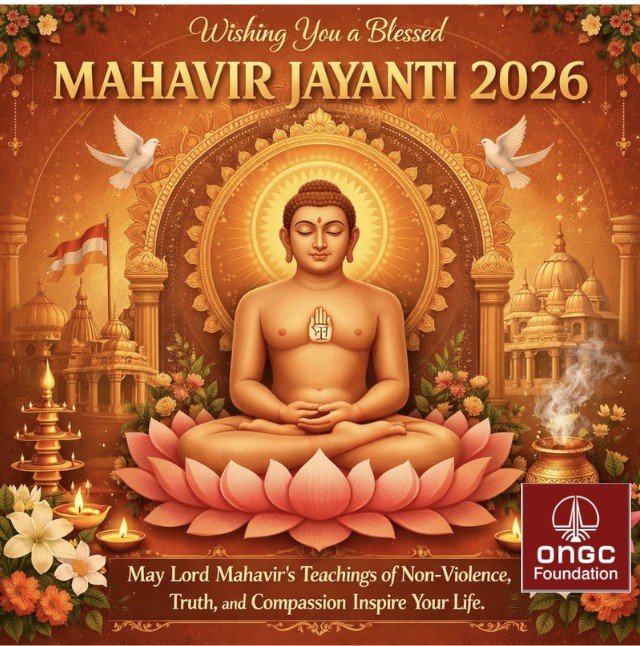 On Mahavir Jayanti, let’s pledge to follow the path of non-violence, truth, and compassion for a better world. 🙏
#MahavirJayanti #CSR #Peace