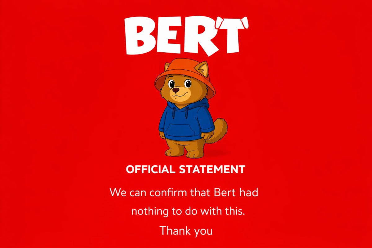 Bert 🧸 🐶 tweet media