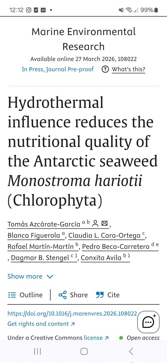 Marine calcifiers tweet media