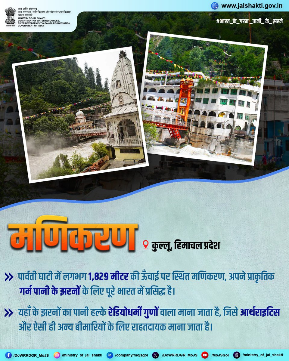 Ministry of Jal Shakti, DoWR, RD&GR, GoI tweet media