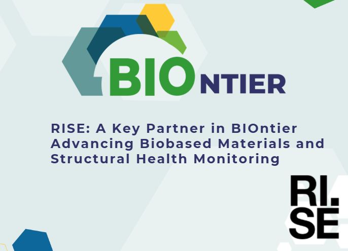BIOntier's tweet photo. Within the BIOntier project, we are pleased to collaborate with RISE Research Institutes of Sweden, Sweden’s national research institute and a key innovation partner. https://t.co/QEWTHlx9b5