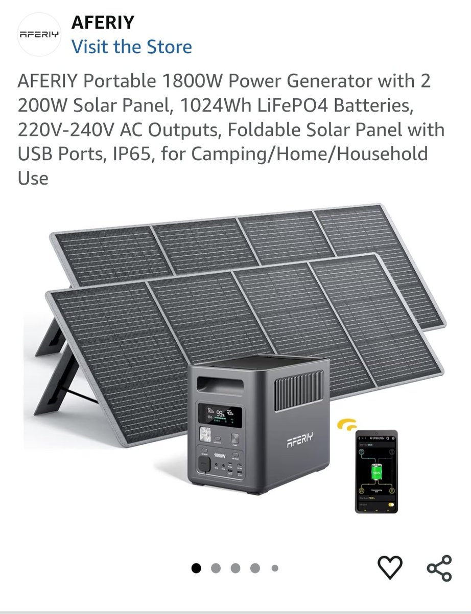 Maybe if local #council looked at kits like this, there be less demand on the #grid, and also cut my #energybills #aferiy