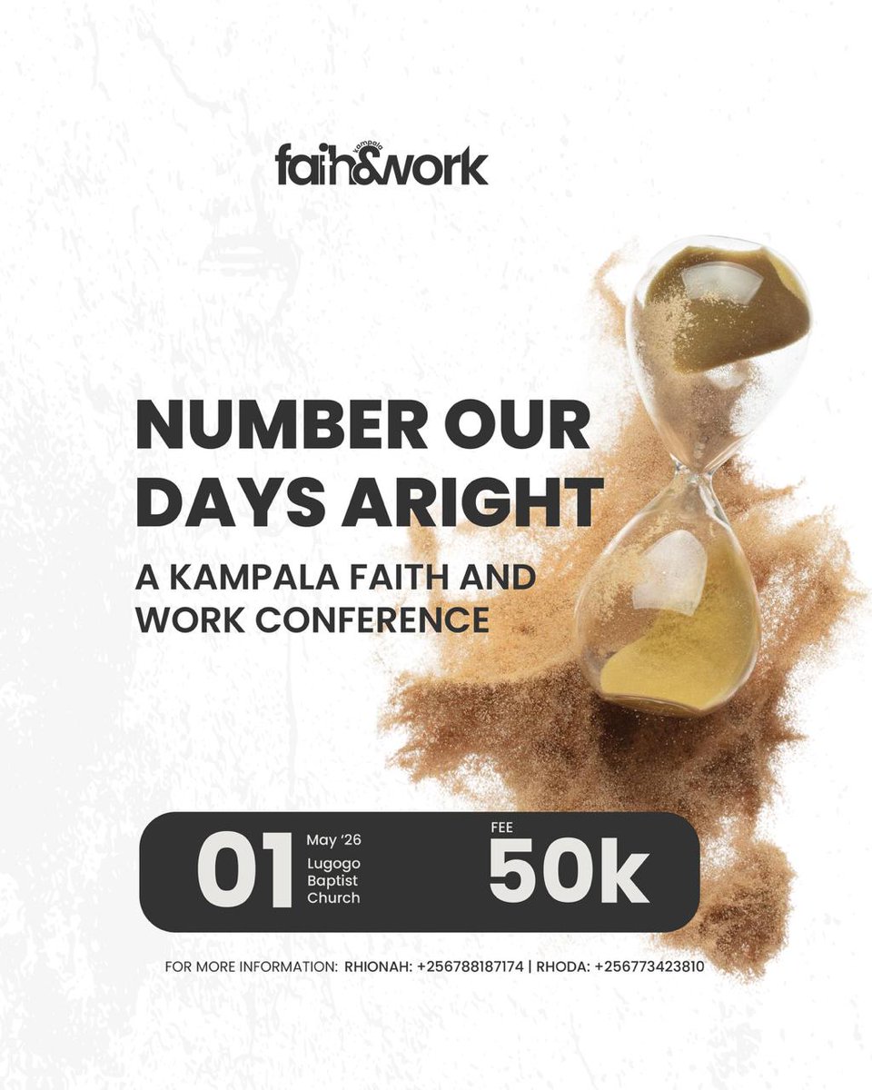 Kampala Faith and Work tweet media