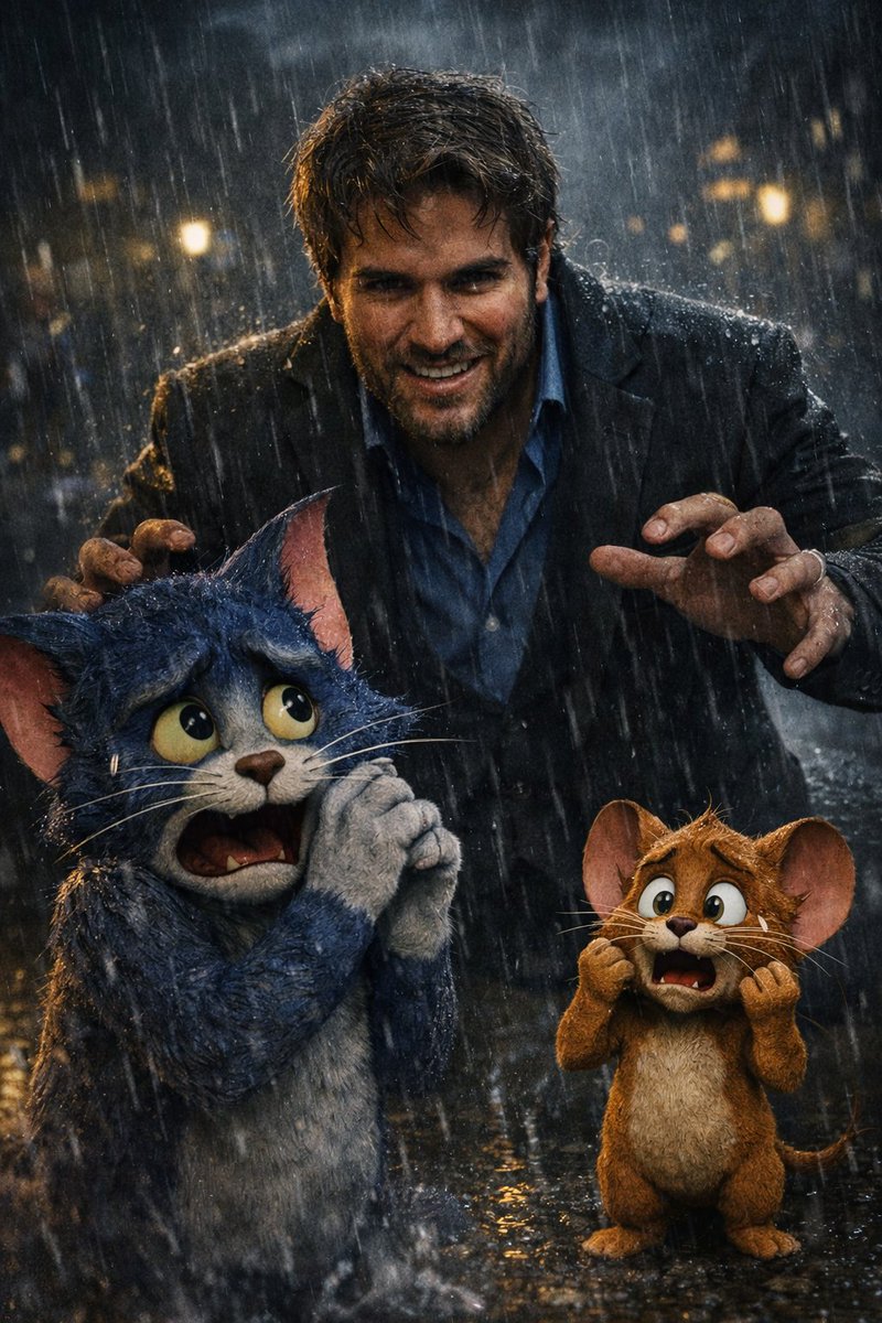 ONROCNN's tweet photo. @agarra_pala @Tomasdente en el universo de #tomandjerry: https://t.co/6bBzVyd8e2