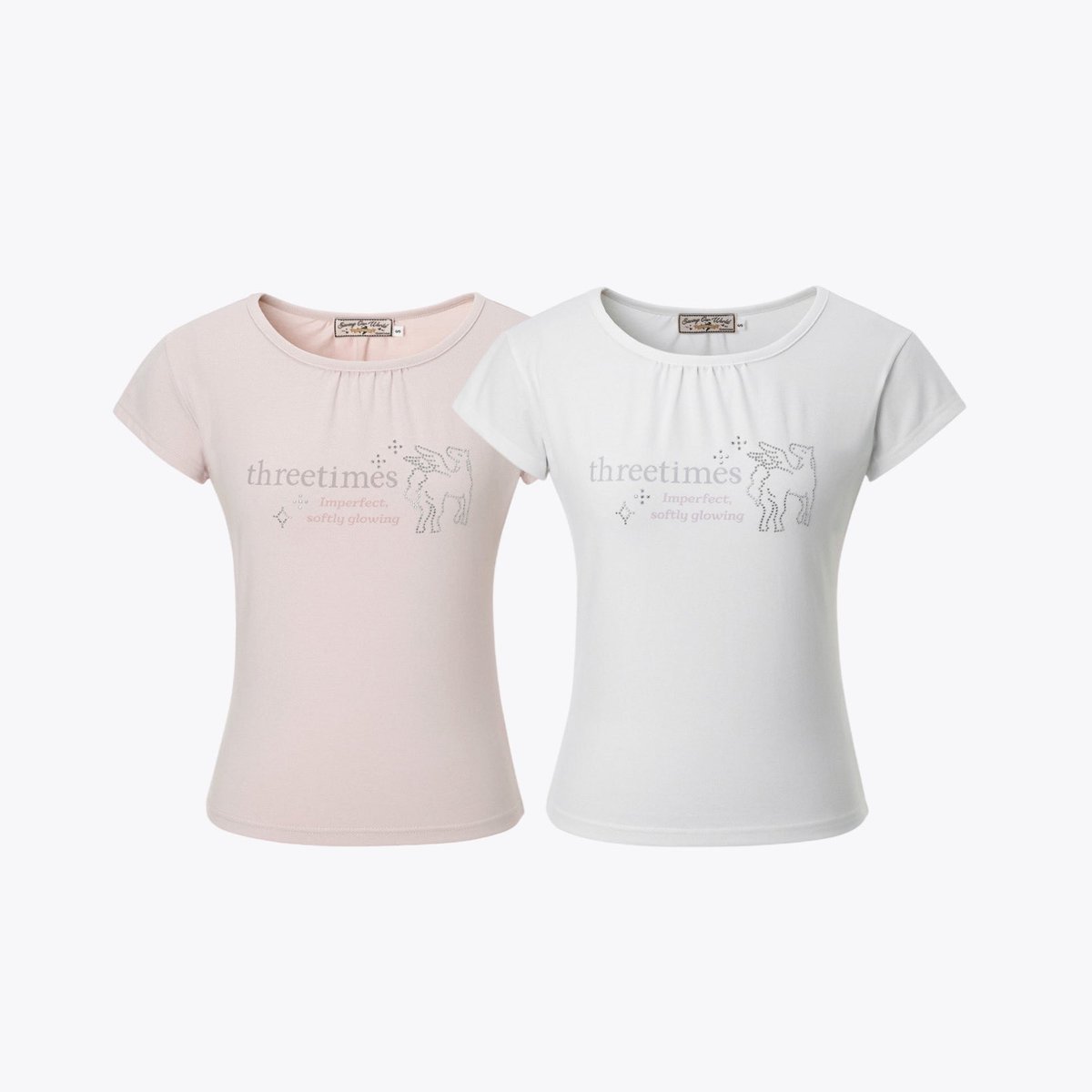 prevnseoul's tweet image. ꒰ Pre ꒱ Threetimes ˚⟡˖ 🛒🎵🎀 ☆⋆｡

jewel pony tee 2 colors
★ ลด 8% เหลือ 1420.- ส่งฟรี (มัดจำ 710.-)

🛩️ ส่งกลับแอร์ ♡ รับพรีจนกว่าคูปองจะหมดค่ะ
#threetimes #พรีเกาหลี #พรีออเดอร์เกาหลี