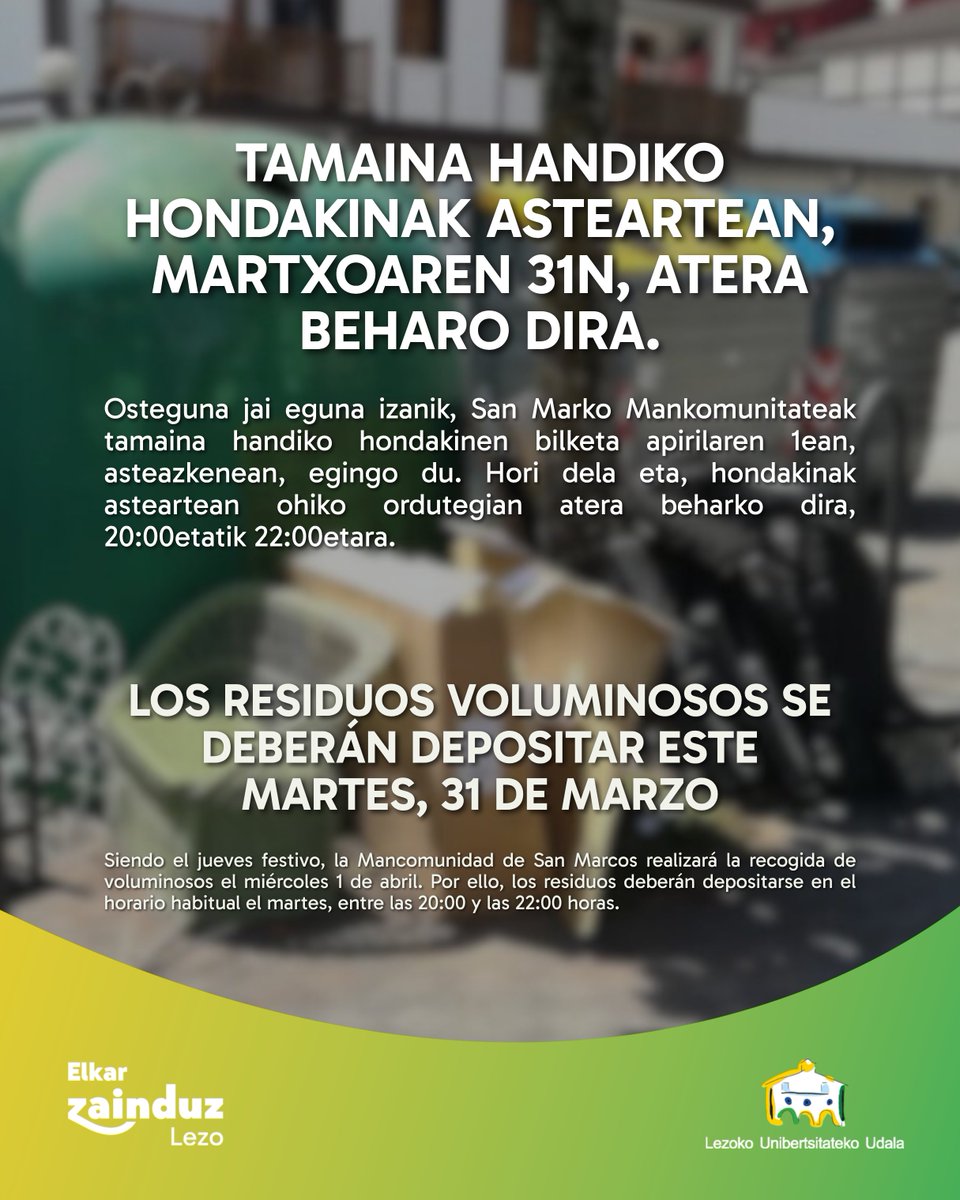 Lezoko Udala tweet media