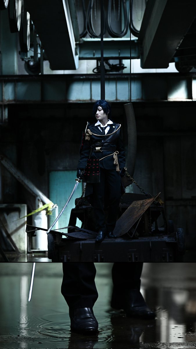Athu32's tweet photo. ※Cosplay(血糊)※
縦画像TAP推奨
燭台切光忠
.
おそくほ
リブートさん廃墟1日目
陰影ゴリゴリ多めの戦闘光忠いっぱい撮って頂きました！
全部かっこいい😭💕
負傷した時や吠える姿撮って貰って満足…2枚目の一番下は脚長長船でした🙏
photo:オムさん(@omsbski)
#オムフォト 
#東海リブート https://t.co/0xyf8mah6w