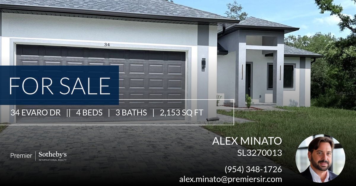 HomesByExperts's tweet photo. This 4 bedroom home could be yours! Call me at (954) 348-1726 to schedule a showing.

Alex Minato
Global Real Estate Advisor
Premier Sotheby's International... https://t.co/VlsGXIw4eq https://t.co/4tExxoXRyz