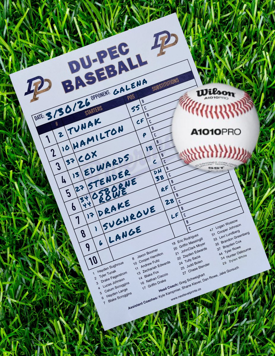 Du-Pec Baseball tweet media