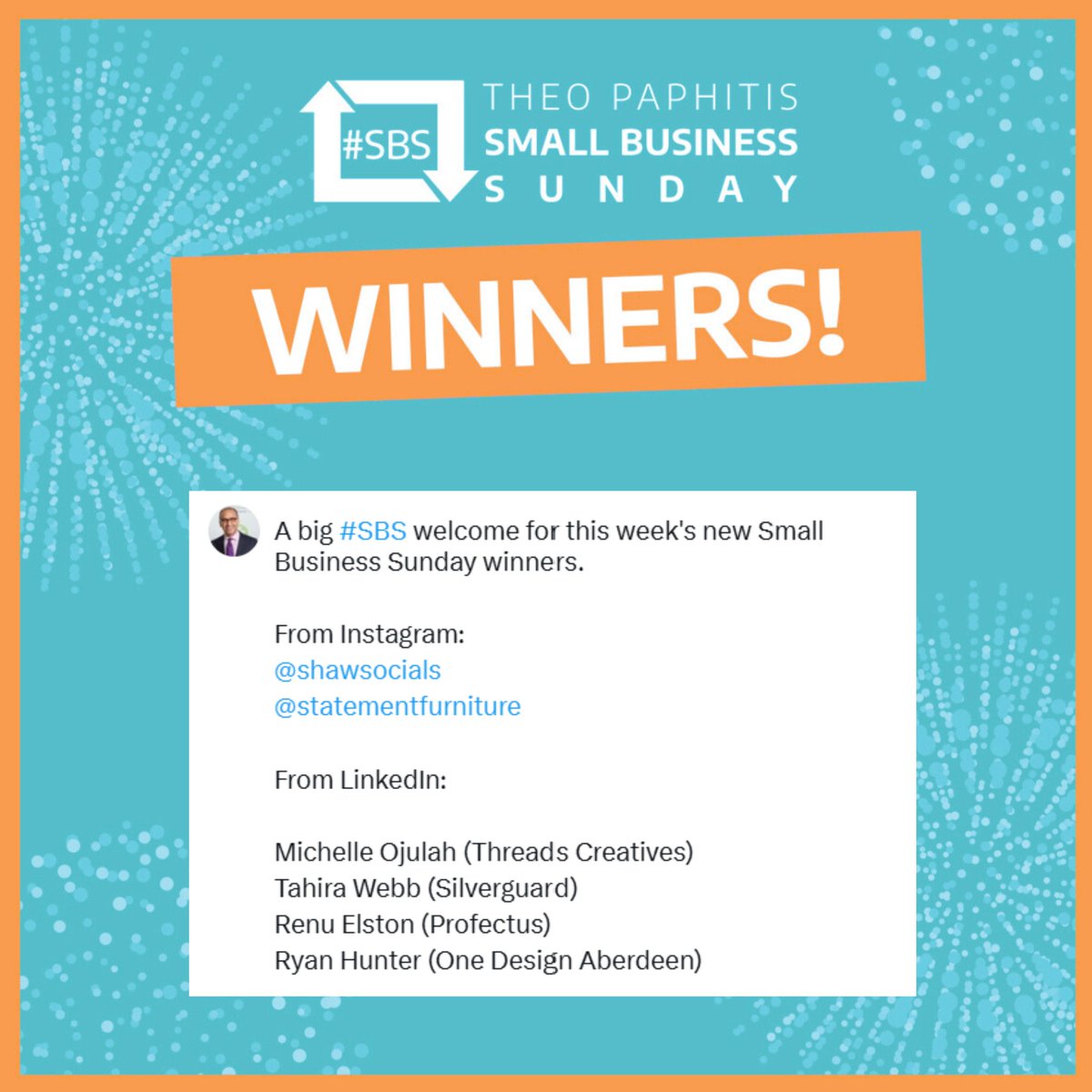 Theo Paphitis tweet media