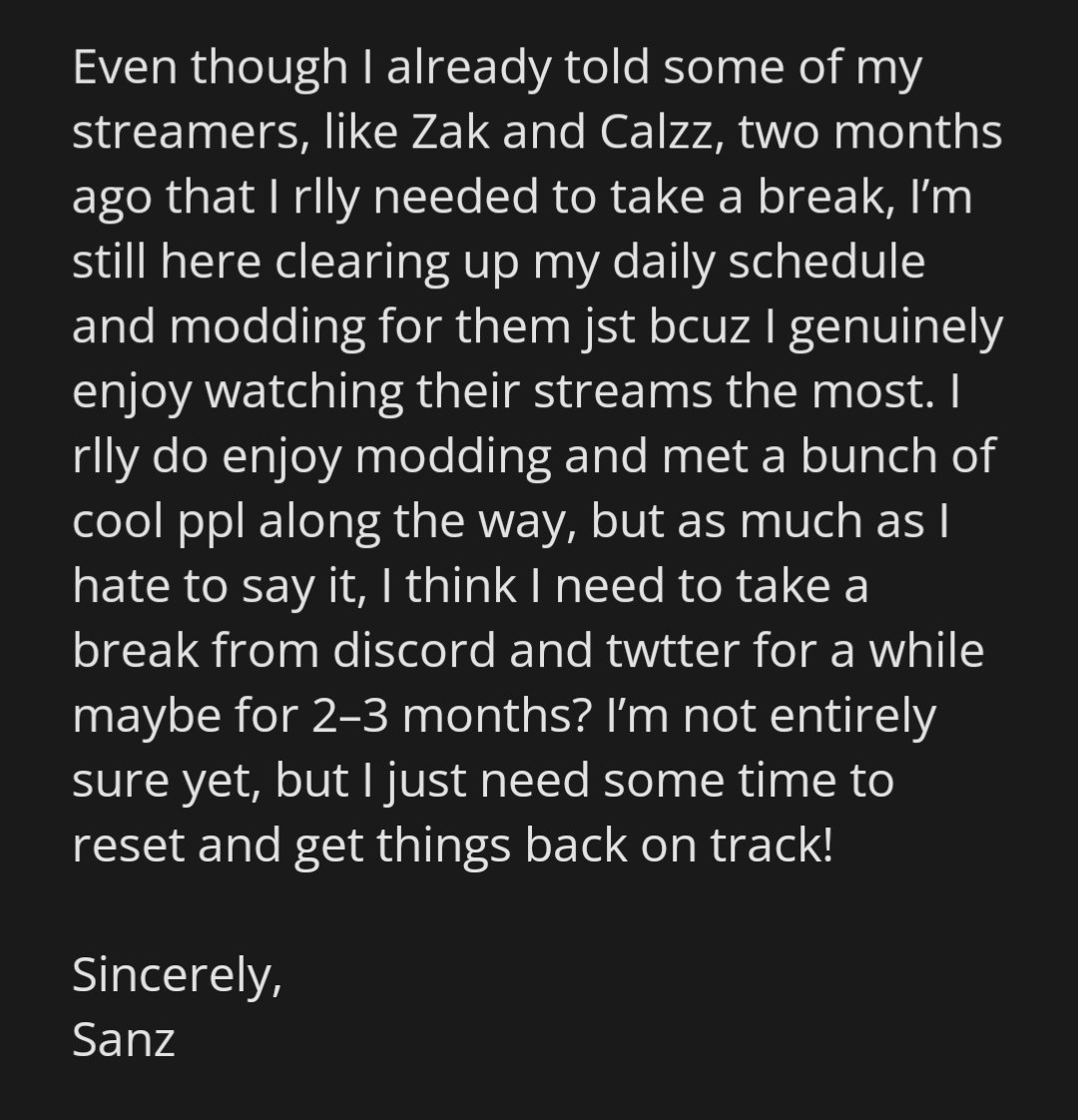 Inactive Sanz tweet media