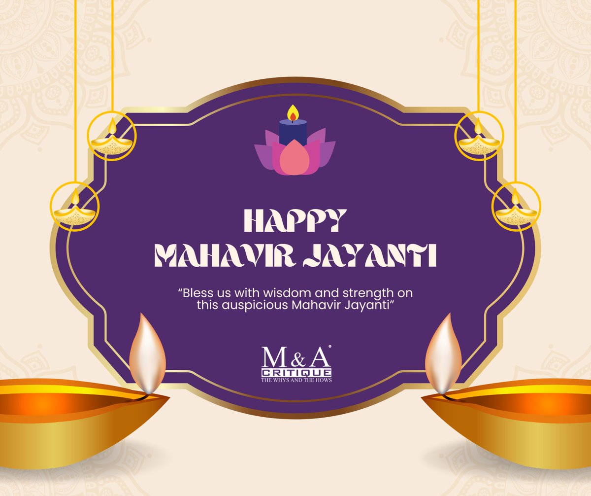 Wishing everyone a peaceful and blessed Mahavir Jayanti.!!
#HappyMahavirJayanti #MahavirJayanti2026 #mnacritique #magazine