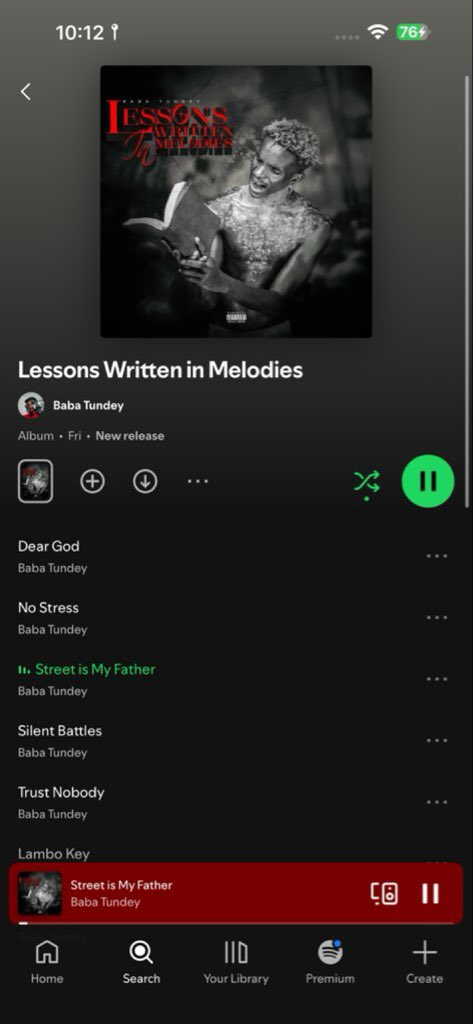 abena_mooley's tweet photo. Each tube in this EP has a very strong weight in there, Baba Tundey locked in sooo hard for this project. I’m streaming my fav. tune on it. #LessonsWrittenInMelodies
🔗: https://t.co/TsW4FmczdN https://t.co/RHzC2z6jFn