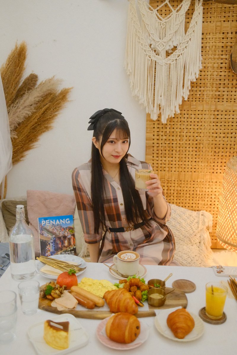tenten_yurina's tweet image. 朝からたくさん食べた日🥐🧁🥨
#Penang #cafe