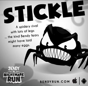 SpringlockGame's tweet photo. @GlitchedCatz My favorite headcanon is that it's likely this from Bendy: Nightmare Run https://t.co/zgHCafTr3G