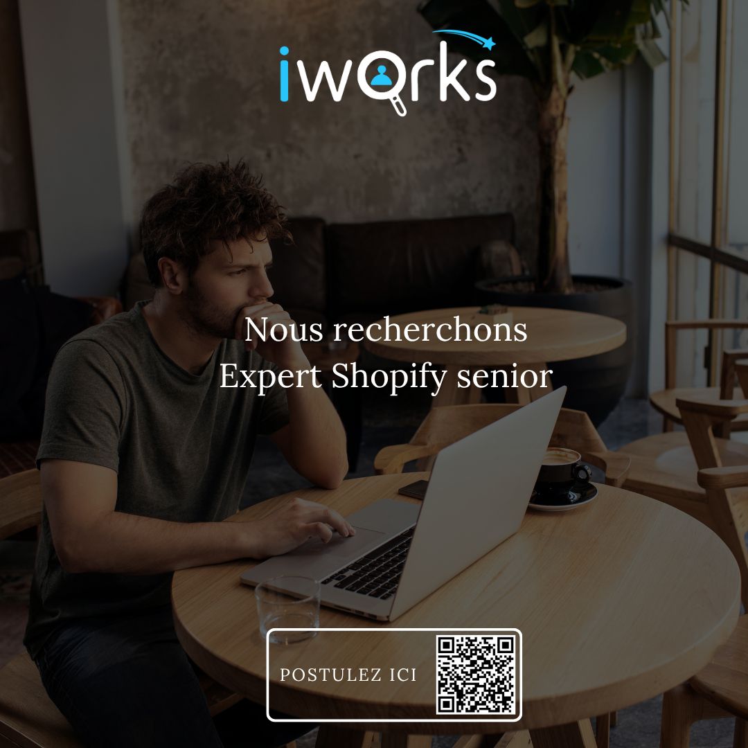 iworks_sn's tweet image. 🚀 IWORKS recrute des experts web senior (5+ ans)

Shopify • WordPress • Migration (SEO inclus)
⚠️ Profils juniors non acceptés

📩 Envoie 3 à 5 projets concrets + détails techniques 

#IWORKS #Freelancer #Recrutement #Shopify #WordPress #Ecommerce #TechJobs