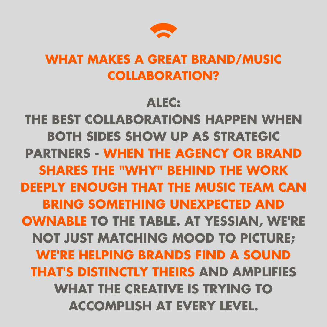 yessianmusic's tweet image. Meet our Director of Agency and Brand Partnerships, Alec! 🙌

Alec has spent time deep in the world of #artistdevelopment, produced for #tvadvertising and supervised work with #brands around the world. We are psyched to expand our agency and brand reach with him.🤝

#meettheteam