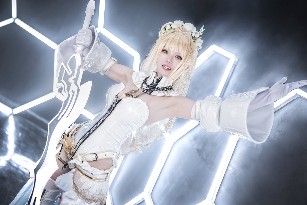 Fate/Grand Order FGO コスプレ ネロ・クラウディウス ブライド 久々の