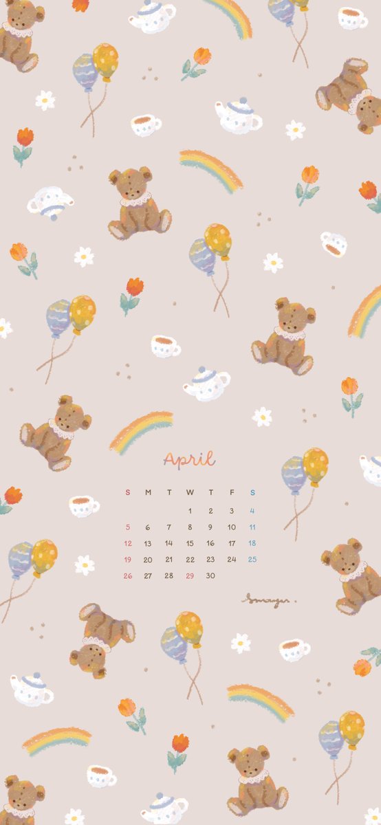 ༜  𝙰𝚙𝚛𝚒𝚕 𝙲𝚊𝚕𝚎𝚗𝚍𝚊𝚛  ༜

4月カレンダー配布です🧸🌷

待ち受けにお使いください ⚮̈ ⡱