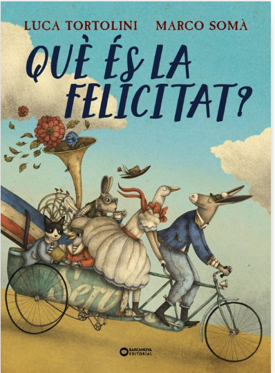 bibgirona's tweet photo. De la guia #CLER de @bibgirona
Recomanem per a > 6⃣ anys
"Què és la felicitat?" Luca Tortolini ; il. Marco Somà ; trad. A. Granyén (Barcanova, 2025)
Una invitació a reflexionar sobre la felicitat i a compartir el que cadascú entén a través d’un text concís i poètic. #lij https://t.co/VfoF1OIlp3