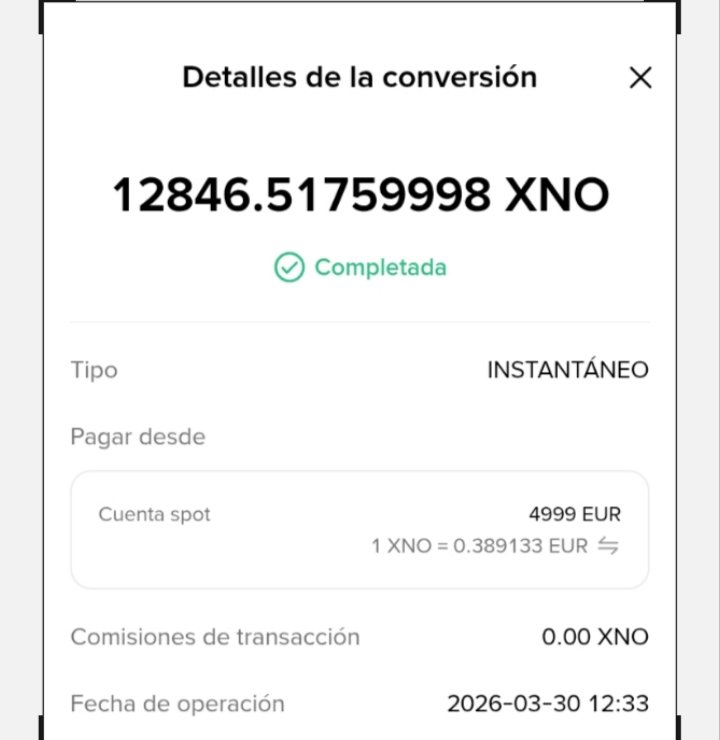 $XNO 👀
I bought 12,846.51 more Nano coins! 💪