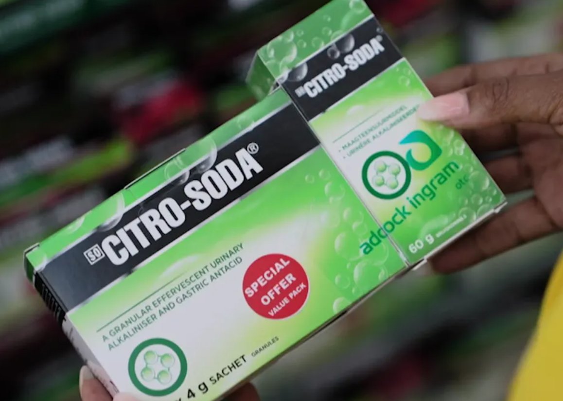 🚨 Public Alert: Recall of Citro Soda Sachets

The Medicines Control Authority of Zimbabwe (MCAZ) wishes to inform stakeholders and the public of a product recall involving Citro Soda Sachets (Citric Acid/Sodium Citrate/Bicarbonate/Tartaric Acid 702/613/171/858mg), Batch No: