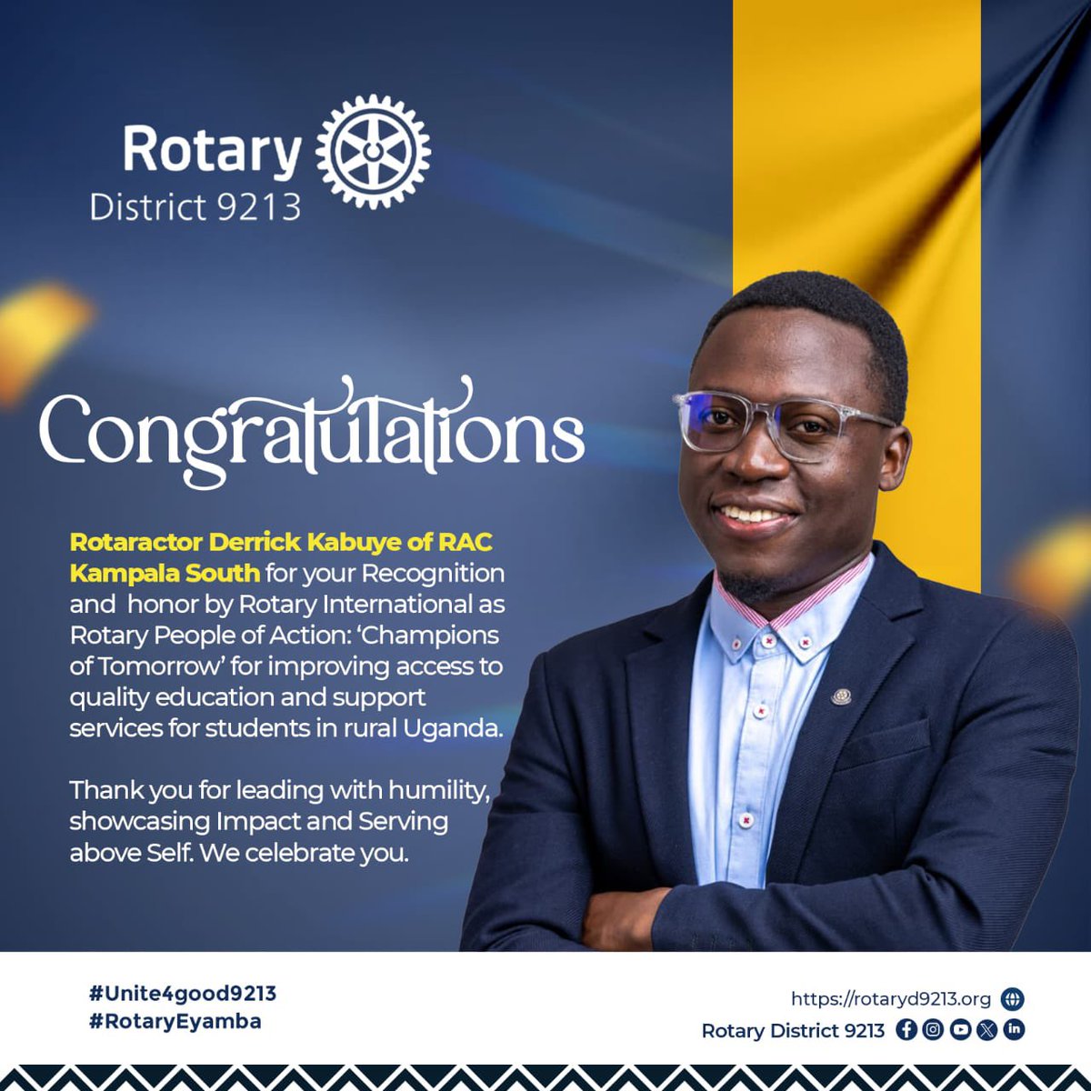 Rotaract Kampala South tweet media