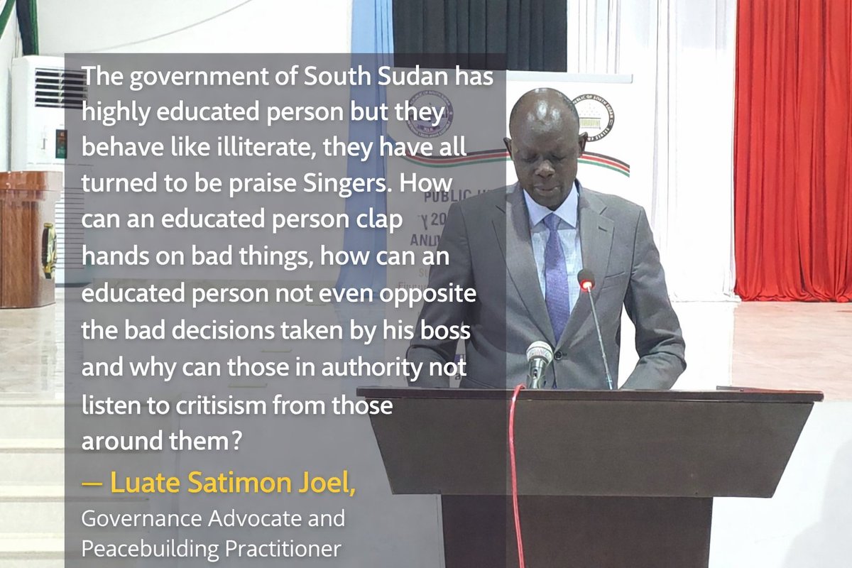 Integrity South Sudan tweet media