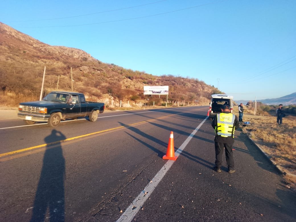 PolVial_GobOax's tweet photo. 🚓🚨💥Abanderamos hecho de tránsito en la carretera 190 en el tramo #Tlacolula-#ElTule, a la altura del paraje Piedra Meca en #Tlalixtac de Cabrera. #Oaxaca https://t.co/kcmHt83kfi