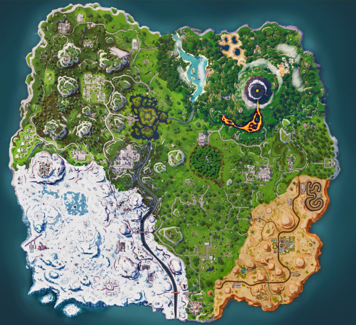 this is the best the OG map has ever looked like it's night and day ...