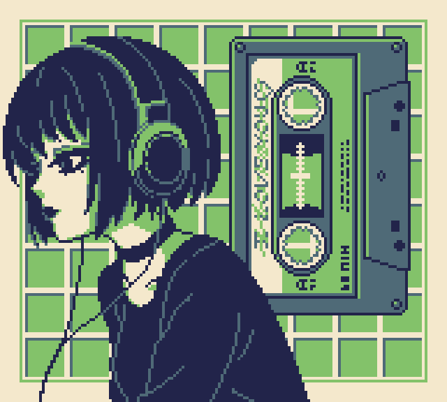 dysphoria_chan's tweet image. Broken Palette - Part III
#pixelart #gameboy #retro